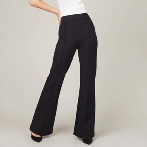 Spanx The Perfect Pant, Hi-Rise Flare black medium petite